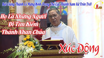 Bài Giảng Thánh Lễ Mừng Kính Các Thánh Nam Nữ Trên Trời Của Đức Ông Giêrônimô. Nguyễn Phúc Hạnh