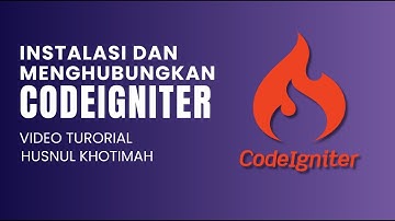 Menghubungkan framework CodeIgniter