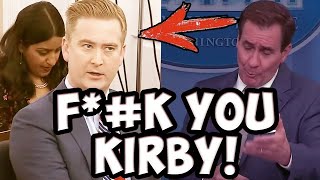 Peter DOOCY is TROLLING THE LIAR John Kirby in Front of everyone ! Everyone is in SHOCK!
