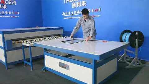 How to use Truspacer warm edge sealing spacer making insulating glass