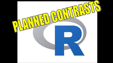 6 - Planned Contrasts for ANOVA