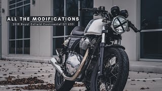 All Modifications Explained  | Royal Enfield Continental GT 650 | 4K