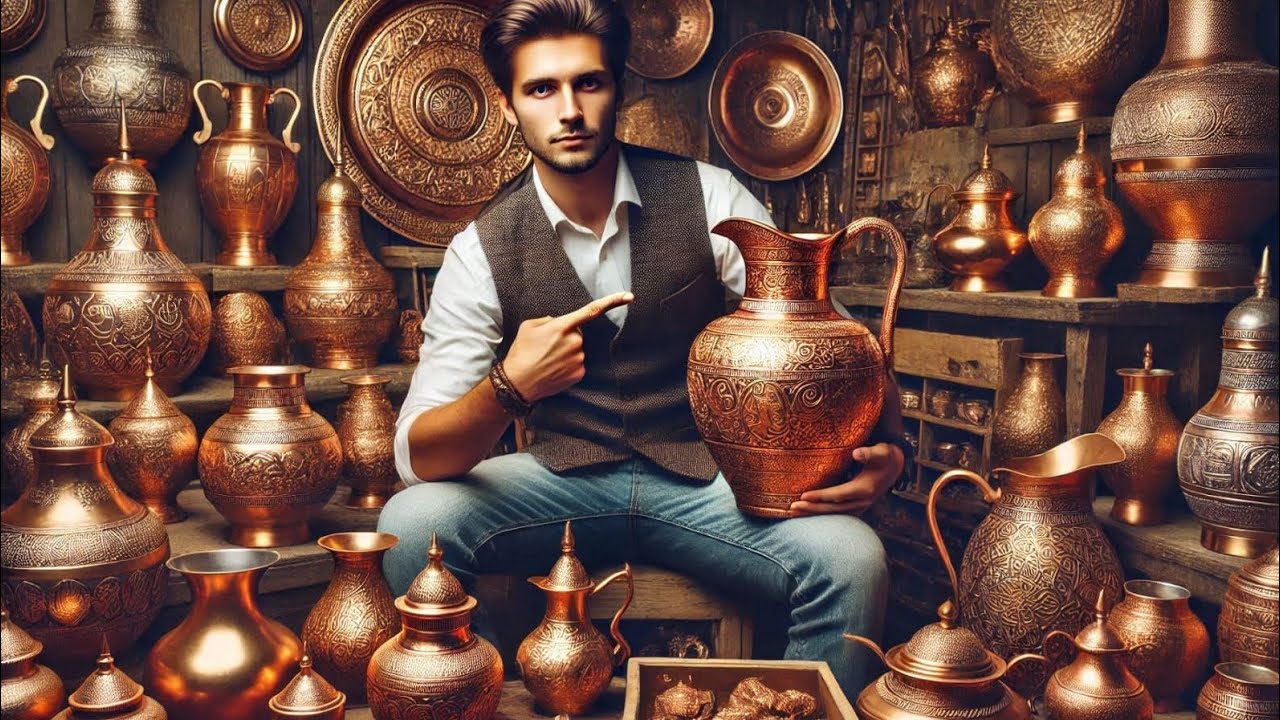 kashmiri copper handmade designs @artwork  