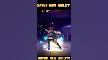 Xayne Character Ability After Update🔥Xayne Free Fire Character Ability Change Test #sriantaff #short