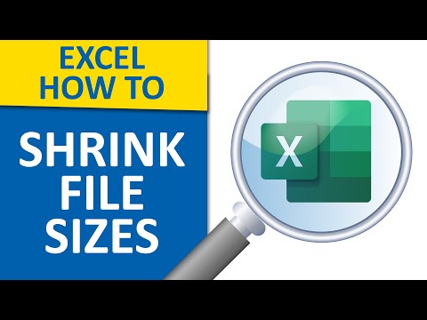How to Decrease File Size In Excel