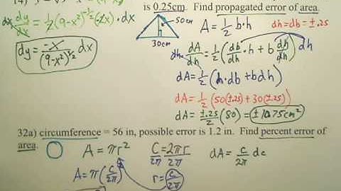3.9b Differentials - Calculus