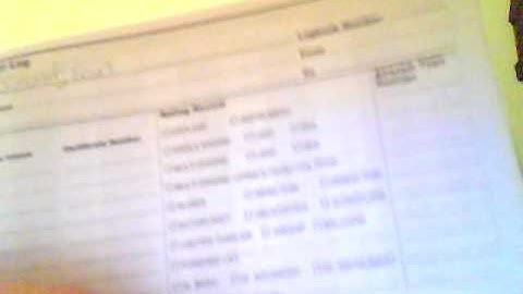 The standard pilot log