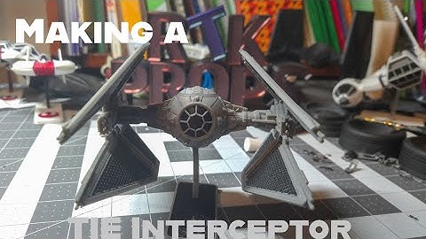 Assembling the *NEW* TIE Interceptor Kit by @GalacticArmory 