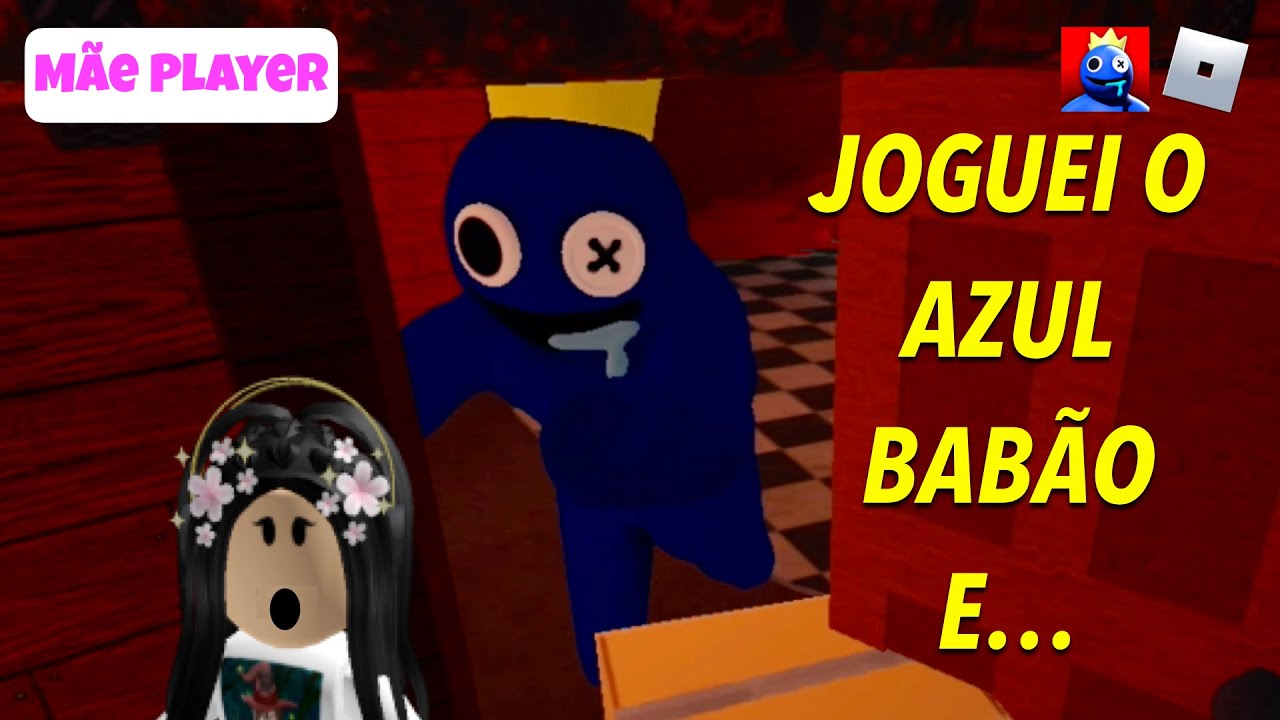 24 horas fugindo do AZUL BABÃO no RAINBOW FRIENDS! 