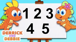 Learn Numbers | Easy Drawing With Numbers | Pre-School Videos For Kids  #learning #forkids