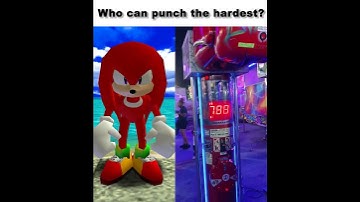 Who Can Punch The Hardest? #sonic #memes