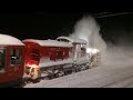 Schneeräumung auf dem Oberalppass im Januar 2018