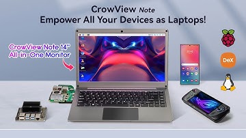 CrowView Note Laptop Dock: Empowering Your Device as A Laptop