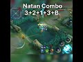 Natan Quantum Marksman Quantum Leap Burst Combo MLBB Shorts Mlbbshorts Mobilelegends 