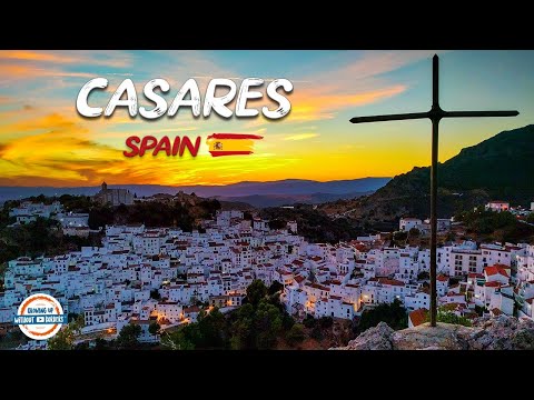 A Walk Through Casares Spain 🇪🇸 White Moorish Mountain Village Near Marbella | 197 Countries, 3 Kids