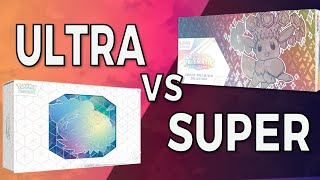 Prismatic Evolutions Super Premium vs. Terapagos ex Ultra Premium!  Whats the Difference?