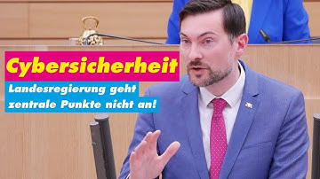 Meine Rede zur Cybersicherheit | Daniel Karrais