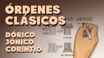 Los Órdenes Clásicos (Dórico, Jónico y Corintio)