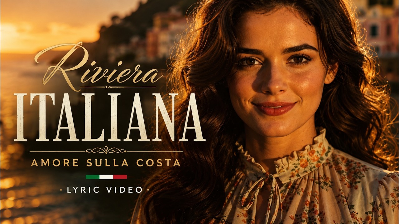 Riviera Italiana ❤️ A 1960s Italian Love Ballad | Moonlight on the Coast (Official Music Video)
