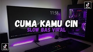 DJ CUMA KAMU CIN SLOW BAS JEDAG JEDUG - SONG MAMAN FVNDY 2024 !!