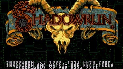 Sega Shadowrun w/ Grimith - 01