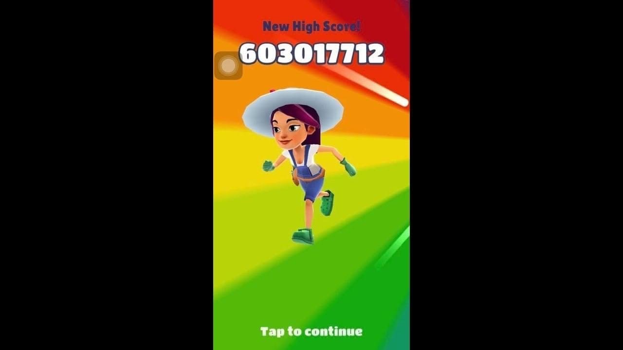 40 Milhões de Pontos  Novo Recorde no Subway Surfers 2017 