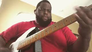 Video thumbnail of "“Praise Your Way Through” By Marvin Sapp BassCover"