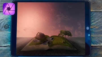Affinity Photo Manipulation tutorial IPad Pro