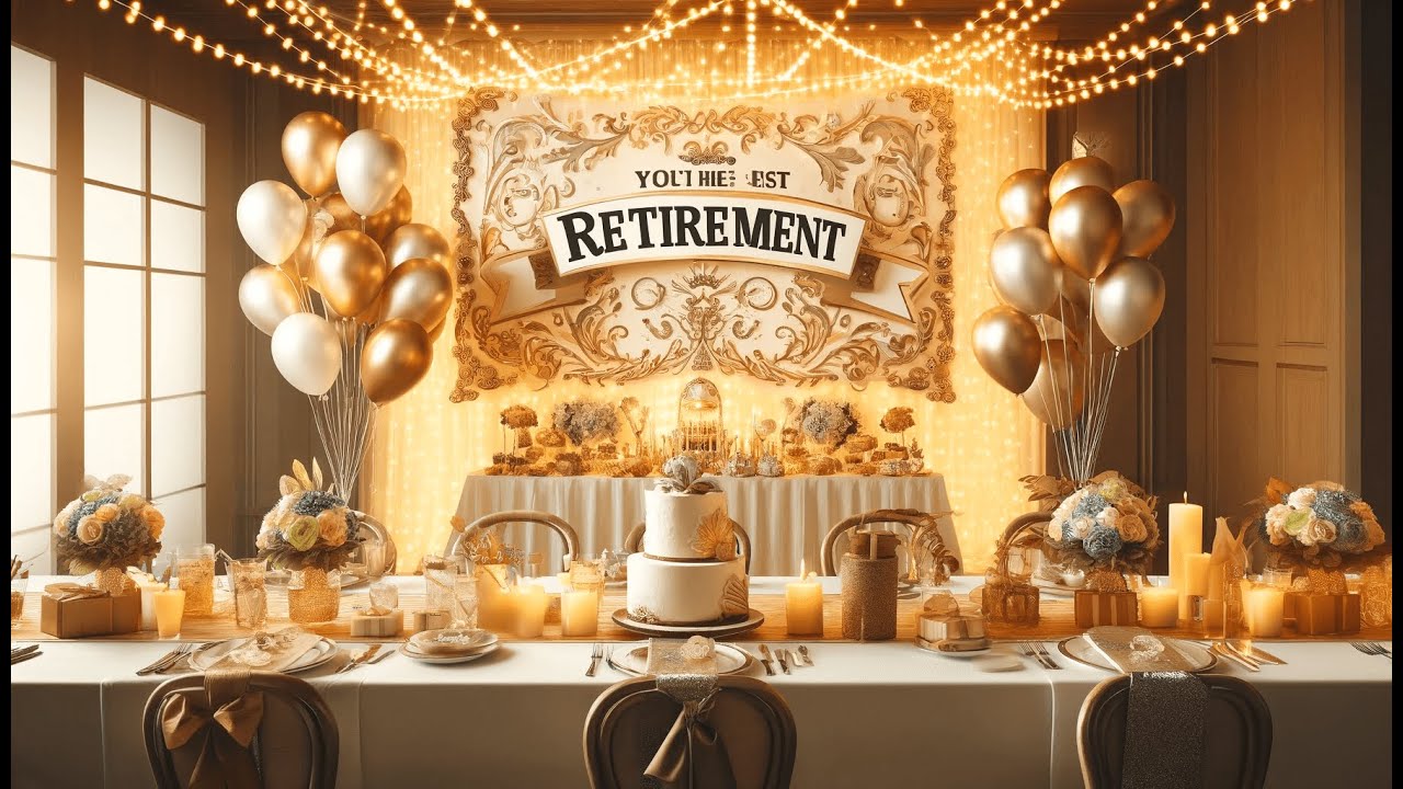 Kuxriox 20PCS Happy Retirement Party Decorations Kit Best Maxresdefault
