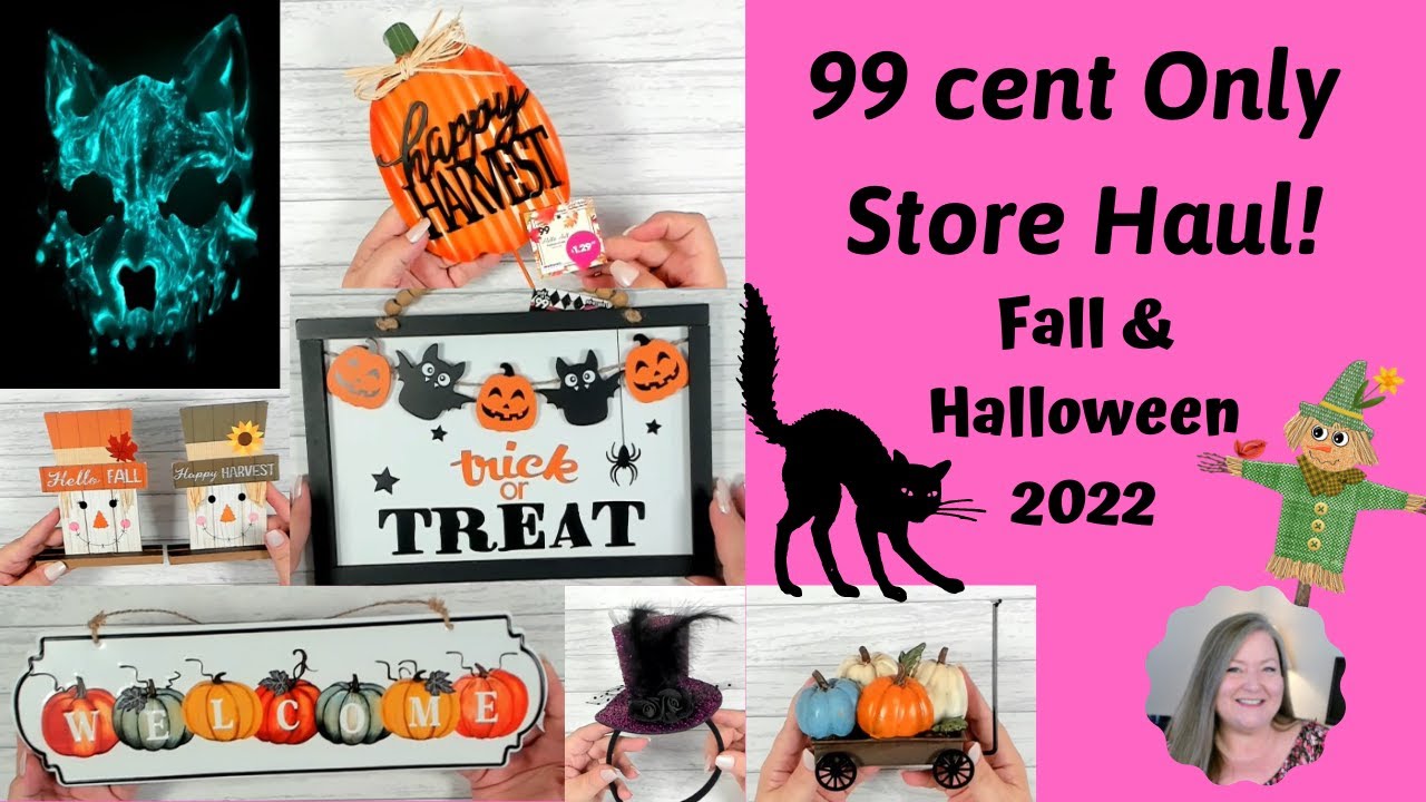 99 Cent Only Store Haul Fall Halloween Do The 99 Fall 2022 99-cent-only-store-haul-fall-halloween-do-the-99-fall-2022
