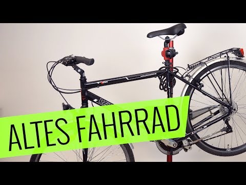 Video: Wie tun Sie ein altes Fahrrad?