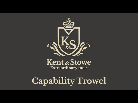 Kent & Stowe Stainless Steel Capability Trowel 70100190 – Trowell Garden  Centre