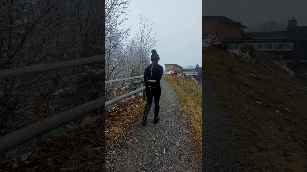 Subbi somewhat restricted in hiking / Subbi etwas eingeschränkt am Wandern - Albishorn