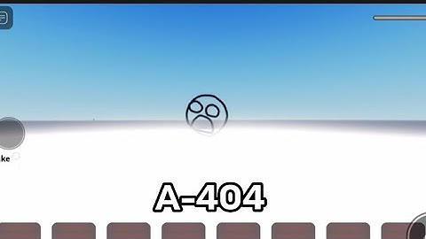 A-404 in interminable rooms entity spawner