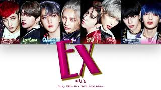 Stray Kids - 'Ex (미친 놈)' COLOR CODED HAN|ROM|INDO Subtitle |By: #Ren_918