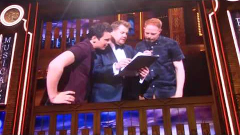 Jonathan Groff and Jesse Tyler Ferguson Singing A ...