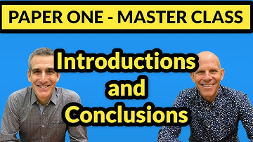 Countdown to Paper One - Master Class - Introductions and Conclusions