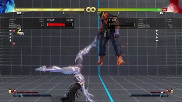 SFV Seth #13 anti-air combo 170dmg/285stn