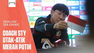 'Merah-Putih Kok Gini?' - Shin Tae-yong Coba Betulkan Letak Bendera Indonesia