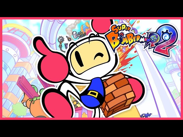 Super Bomberman 2 - Multiplayer #3 (4 players!) 