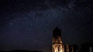 Красивые звезды. Наша звездная ночь. Звездное небо.  Timelapse.  Наш романтик💏 Белая церковь