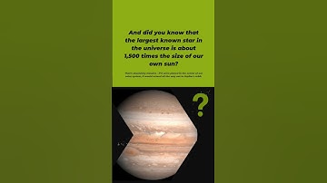 Did you know this about the universe