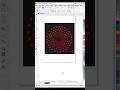 ✨Create a Stunning Spiral Dot Design in CorelDRAW! 🔥#coreldraw #beginnerarttips #colordrawing #viral