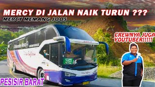 Nyore Bareng Bus Po Putra Rafflesia Daffa jr di jalan krui Pesisir barat