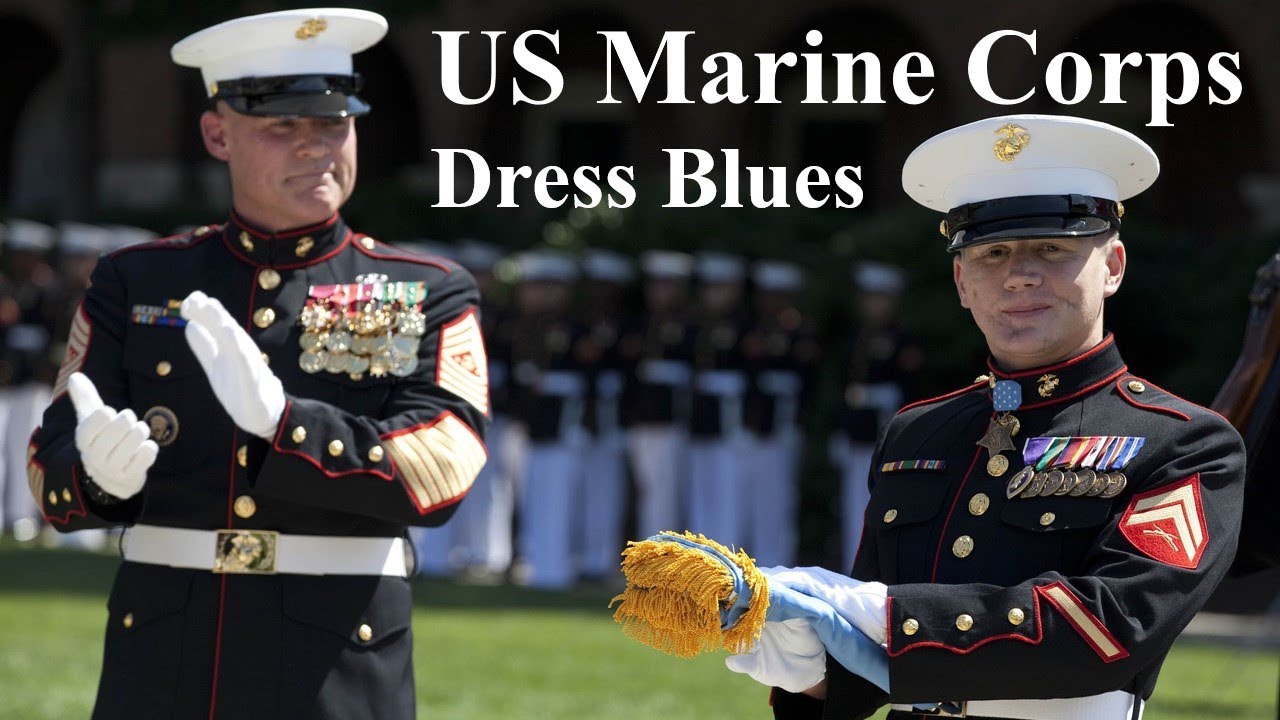 marine corp dress blues