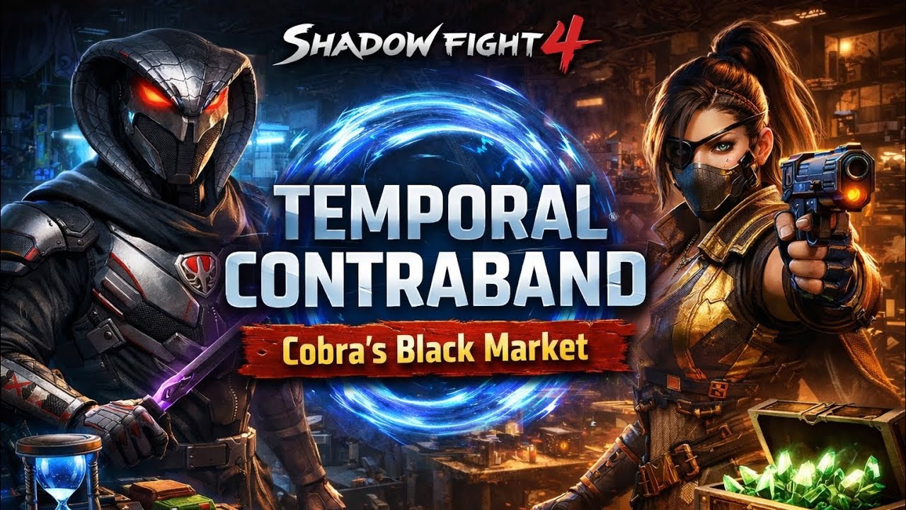 Zero defeat ✖️| Temporal Contraband Event ⚔️ Cobra’s Black Market | Shadow Fight 4 Arena