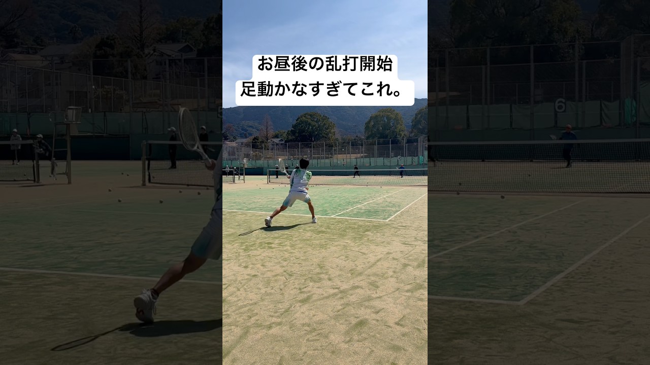 お昼食べた直後全く動けないの俺だけ?#ソフトテニス#ソフトテニスあるある#ソフトテニス乱打#ソフトテニスストローク#ディーフォース#アクロスピード#ボルトレイジ#ソニックブロー#あすてに#ミズノ#乱打