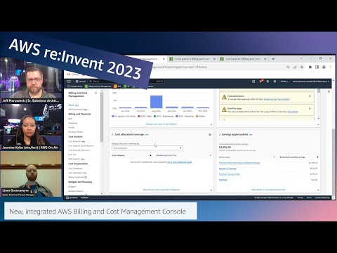 AWS re:Invent 2023: AWS On Air ft. New, integrated AWS Billing and Cost Management Console Episode cover