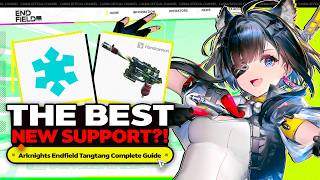 She Is A Monster The Best Tangtang Guide U0026 Build weapons Gear U0026 Teams  Arknights Endfield