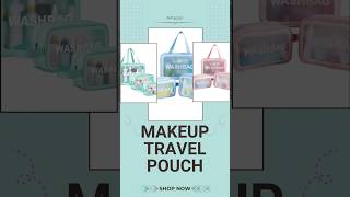 Makeup pouch set of 3 #cosmetic travel pouch# makeup pouch# cosmetic organizer #